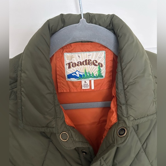 Toad&Co Women’s Quilted Jacket - Olive Green - Picture 3 of 3